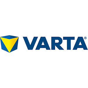 Logo merek Varta